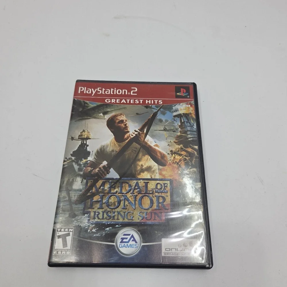 Medal of Honor Rising Sun Sony PlayStation 2 PS2 Greatest Hits GH CIB Complete